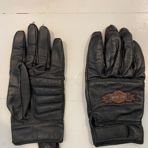 Genuine Leather Harley Davidson Gloves